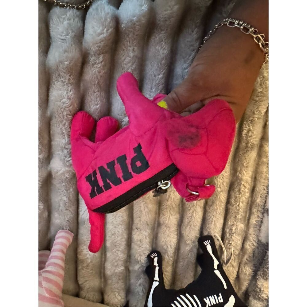 VS pink lot of 3 mini dog 1 w/removable tote - Picture 2 of 5